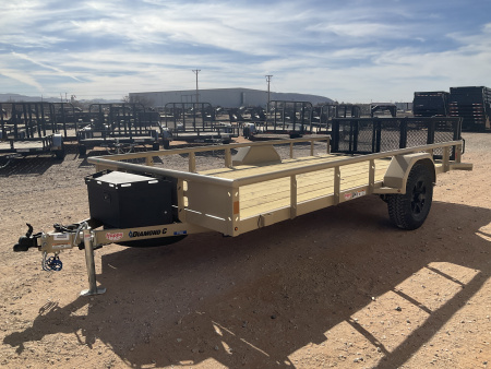 New 2026 Diamond C 83"x14' BP Venture Edition Utility Trailer - PSA106