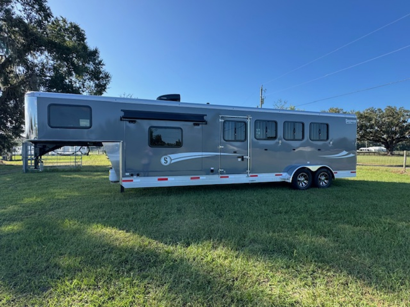 New 2026 Shadow 4H 9' LQ with Slide Horse Trailer