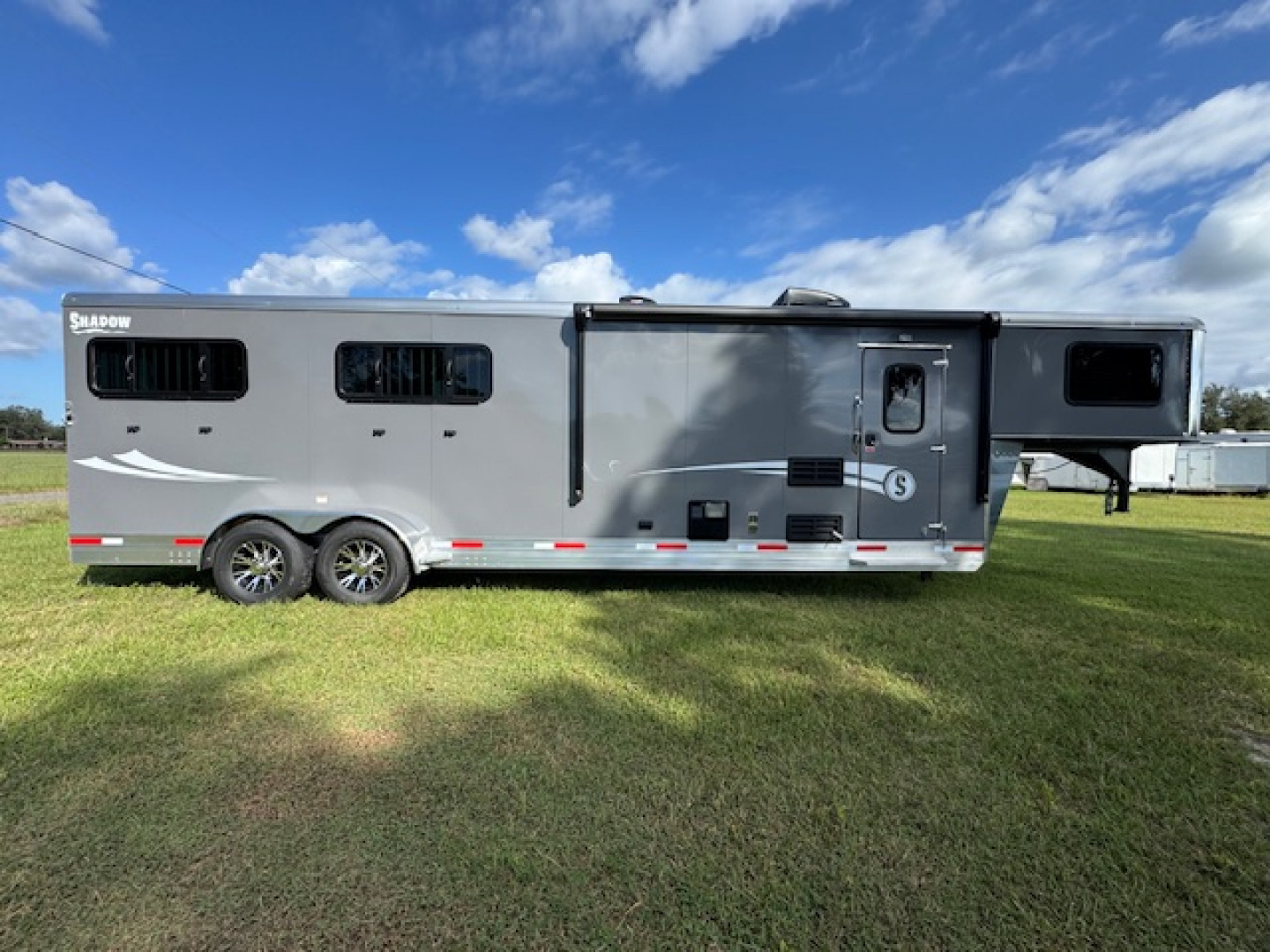 New 2026 Shadow 4H 9' LQ with Slide Horse Trailer