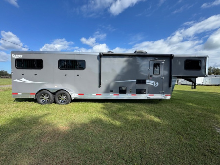 New 2026 Shadow 4H 9' LQ with Slide Horse Trailer