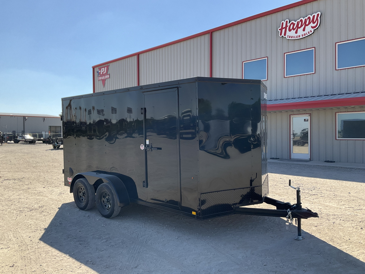 New 2026 Compass 7'x14' Enclosed Cargo Trailer - Indigo DLX