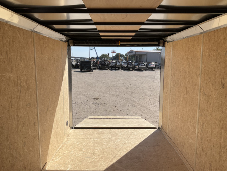 New 2026 Compass 7'x14' Enclosed Cargo Trailer - Indigo DLX