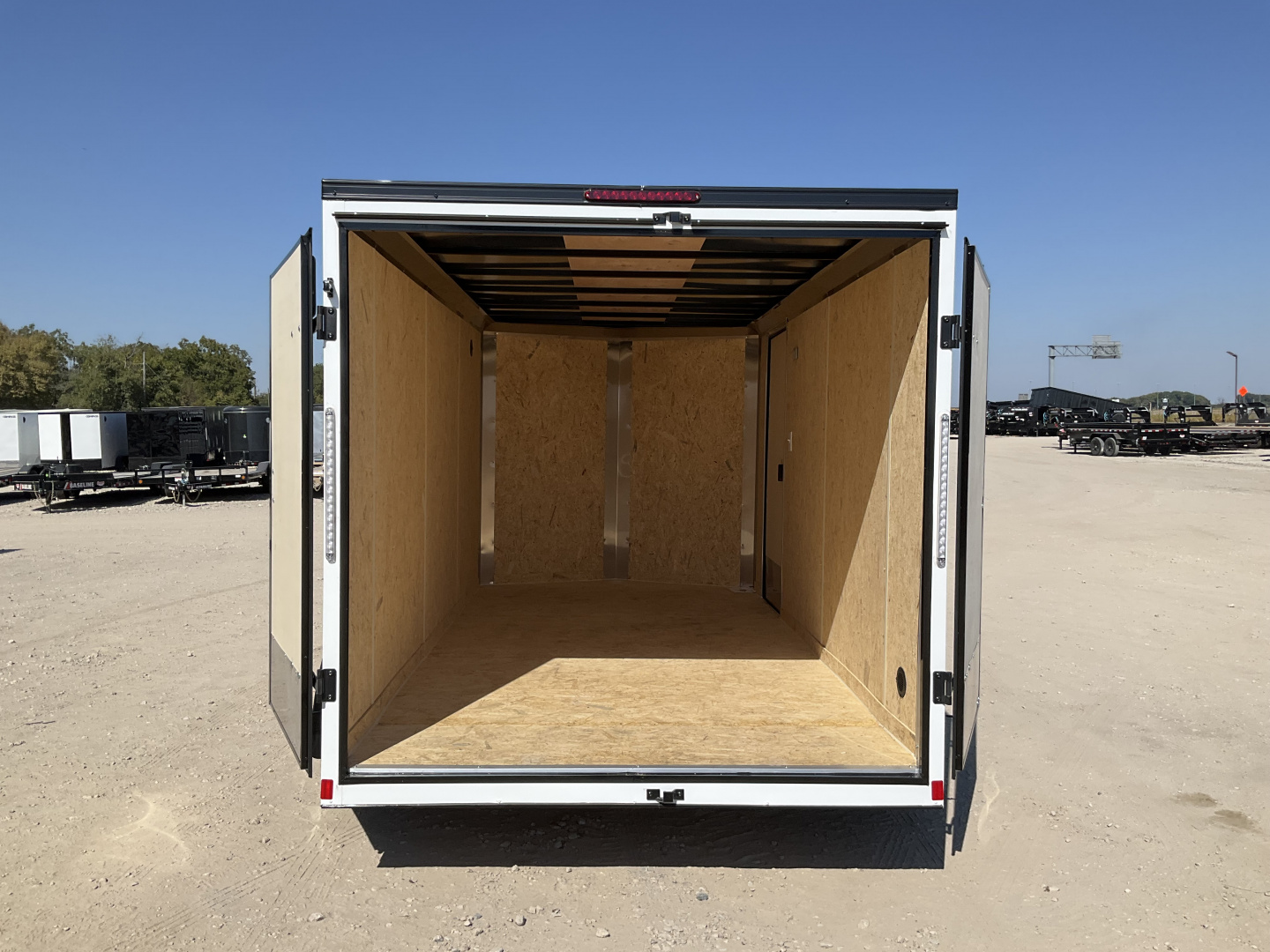 New 2026 Compass 7'x14' Enclosed Cargo Trailer - Indigo DLX