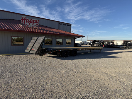 New 2026 PJ 102"x32' GN Low-Pro Flatbed w/ Duals - LD