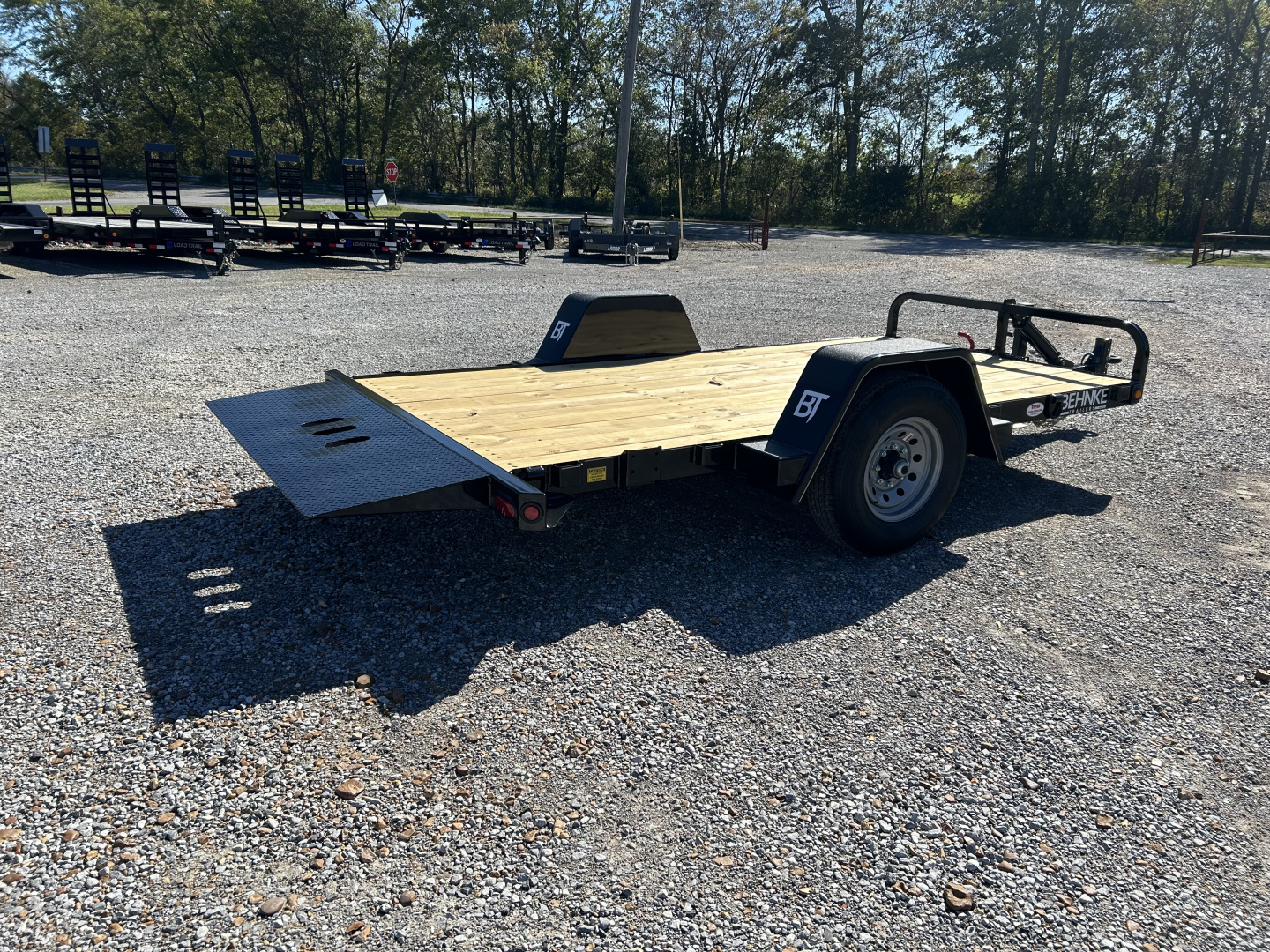 New 2026 Behnke 72"x14' 7k Tilt Equipment Trailer
