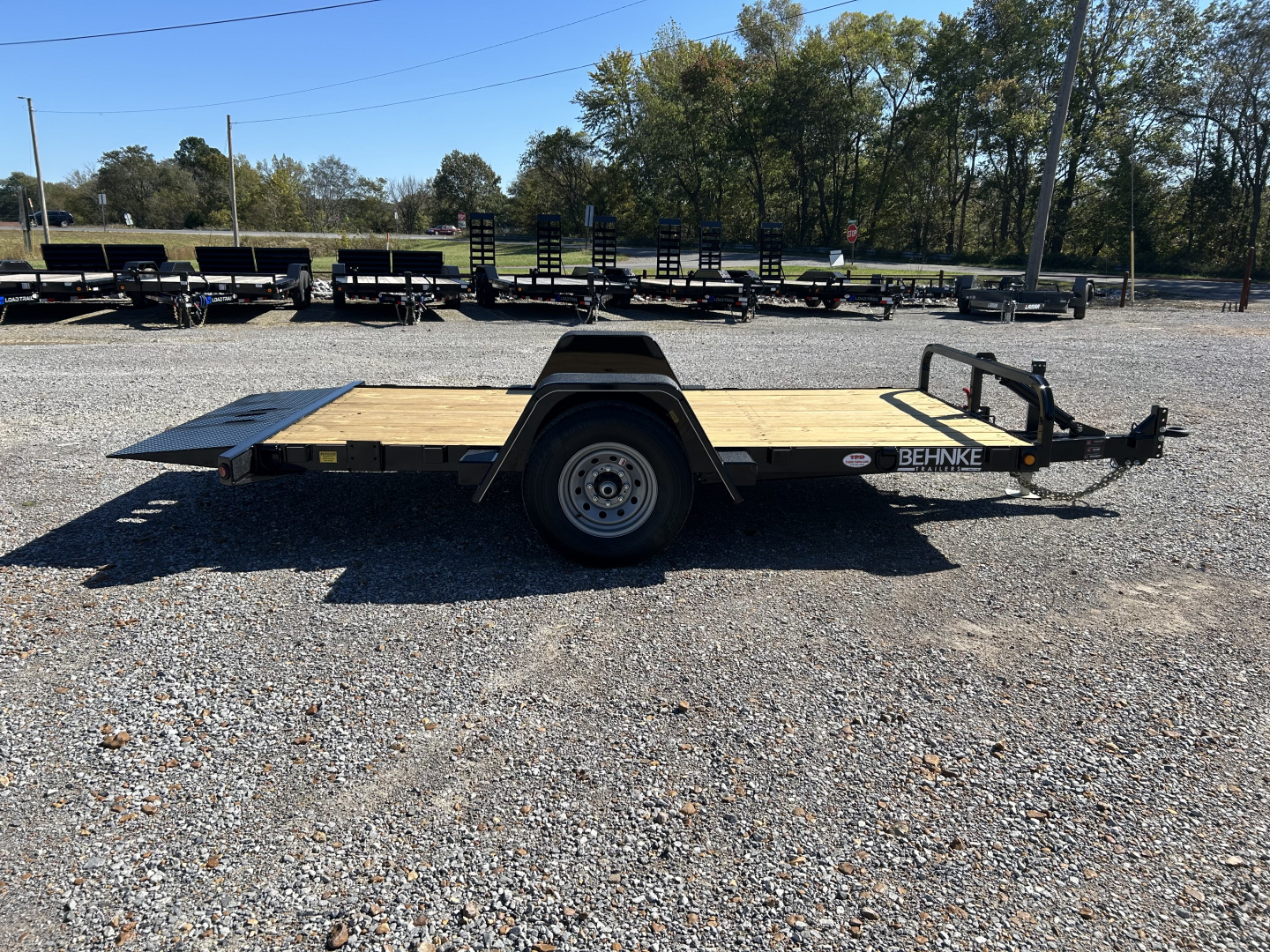 New 2026 Behnke 72"x14' 7k Tilt Equipment Trailer