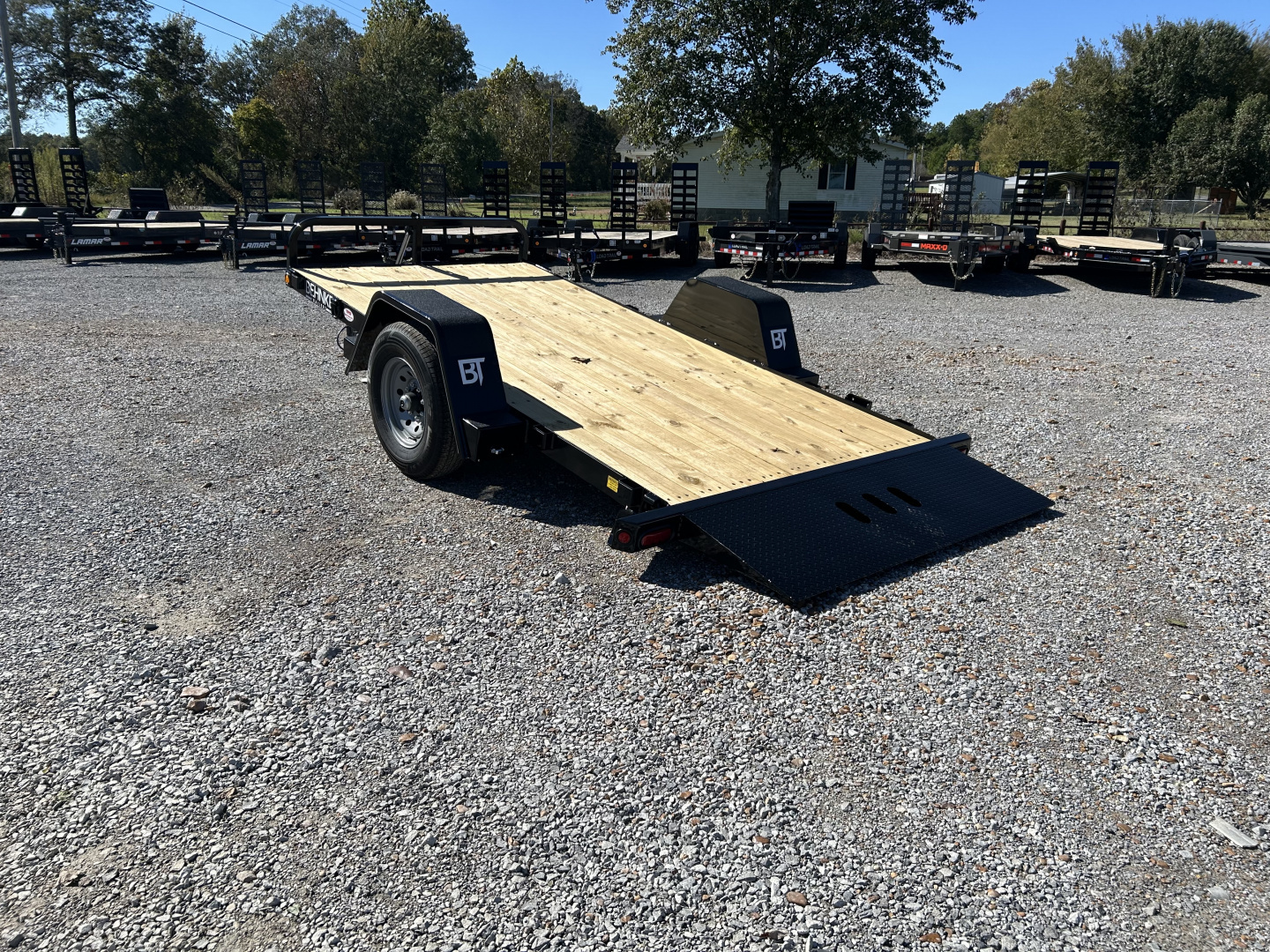 New 2026 Behnke 72"x14' 7k Tilt Equipment Trailer