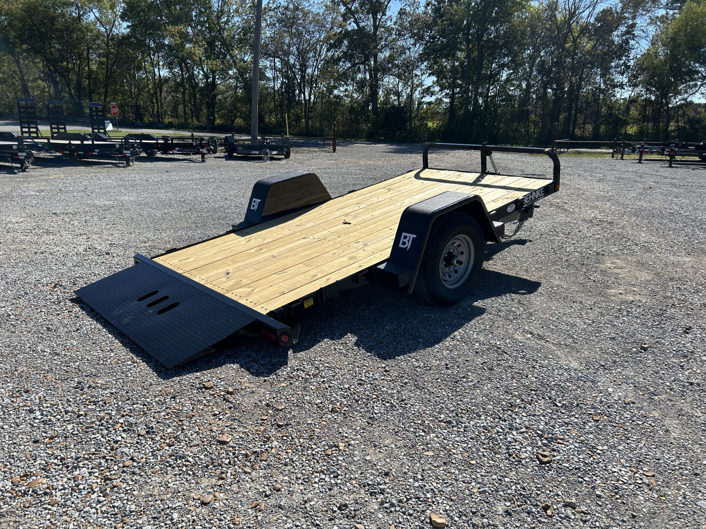 New 2026 Behnke 72"x14' 7k Tilt Equipment Trailer