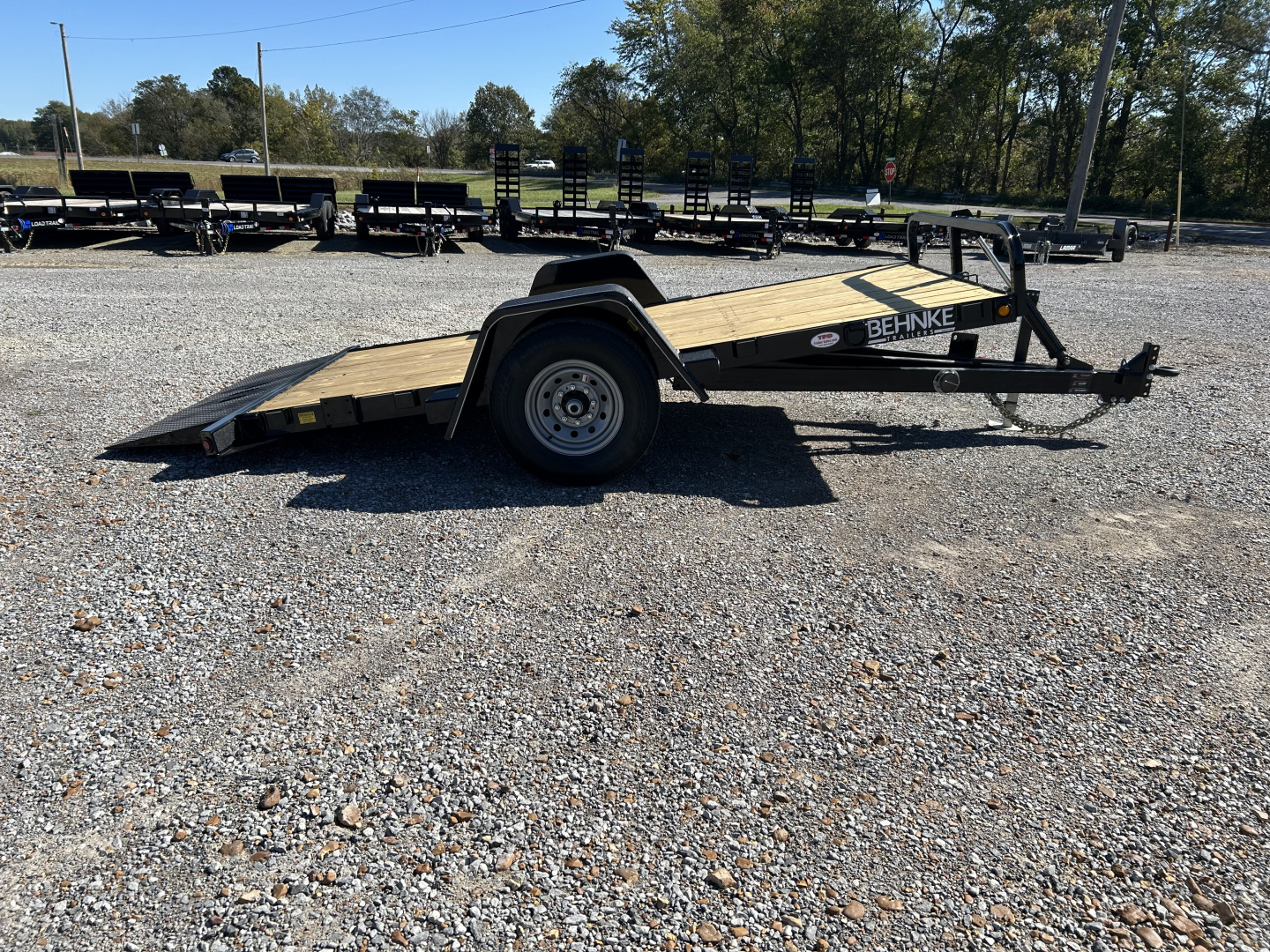 New 2026 Behnke 72"x14' 7k Tilt Equipment Trailer