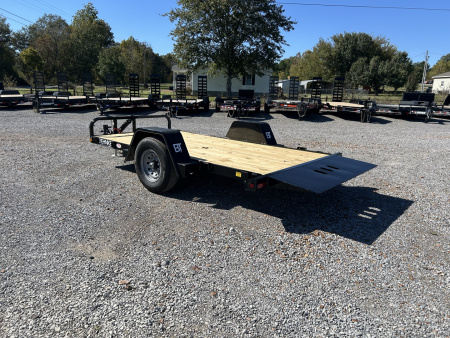 New 2026 Behnke 72"x14' 7k Tilt Equipment Trailer