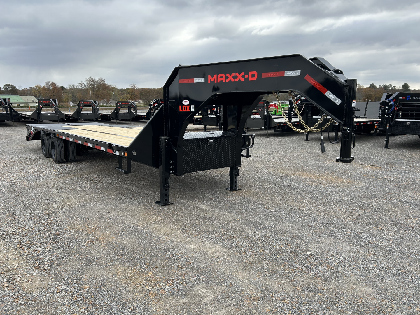 New 2026 MAXXD Gooseneck Flatbed Trailer | 102" x 28' 30K GVWR