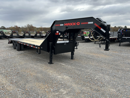 New 2026 MAXXD Gooseneck Flatbed Trailer | 102  x 28' 30K GVWR
