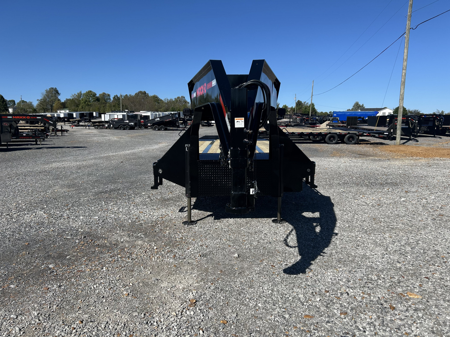 New 2026 MAXXD Hydraulic Dovetail Gooseneck Trailer | 102" x 36' | 40K GVWR