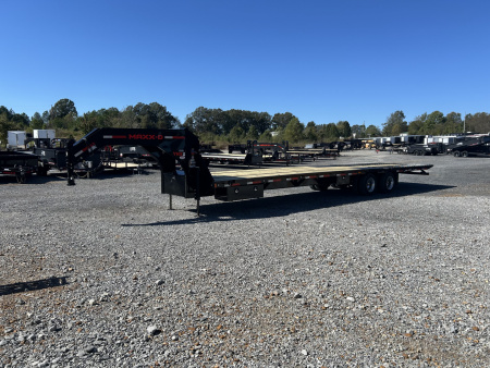 New 2026 MAXXD Hydraulic Dovetail Gooseneck Trailer | 102" x 36' | 40K GVWR