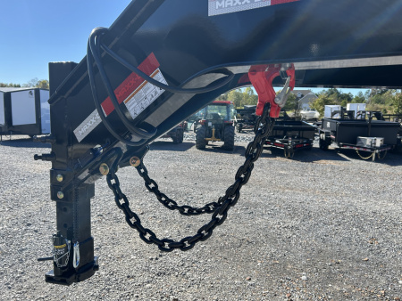 New 2026 MAXXD Hydraulic Dovetail Gooseneck Trailer | 102" x 36' | 40K GVWR