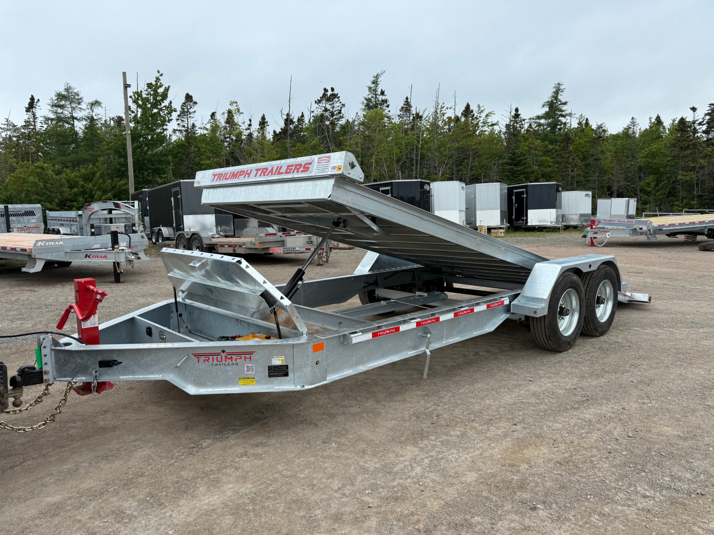 New 2025 Triumph Trailers 20' Full Tilt Deck 16,000 LB Equipment Trailer