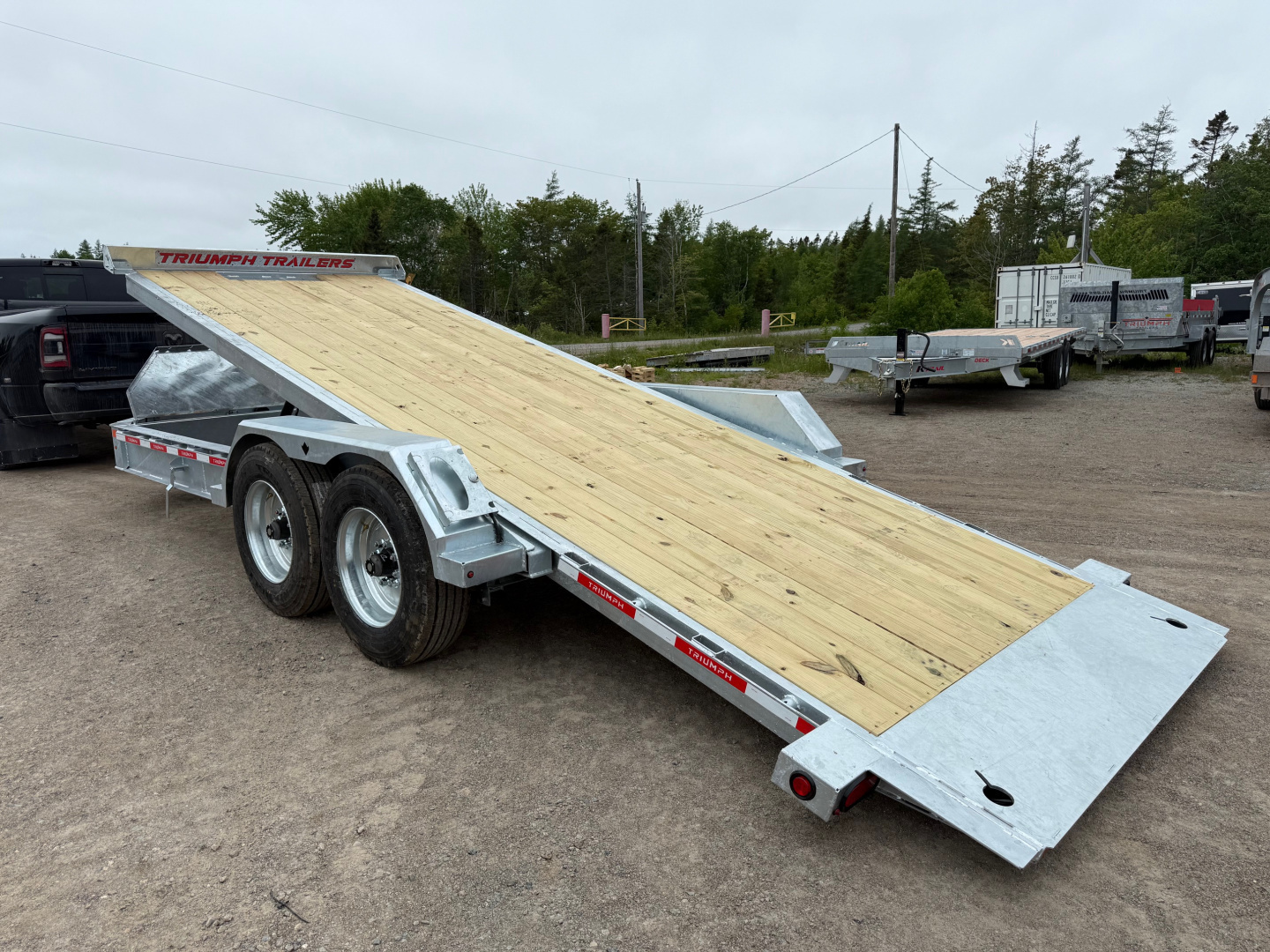 New 2025 Triumph Trailers 20' Full Tilt Deck 16,000 LB Equipment Trailer