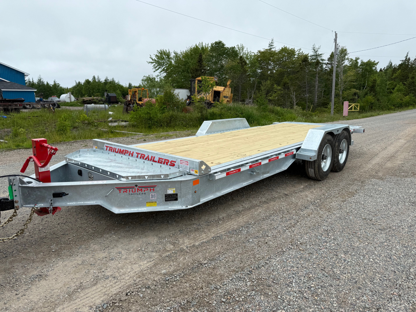 New 2025 Triumph Trailers 20' Full Tilt Deck 16,000 LB Equipment Trailer