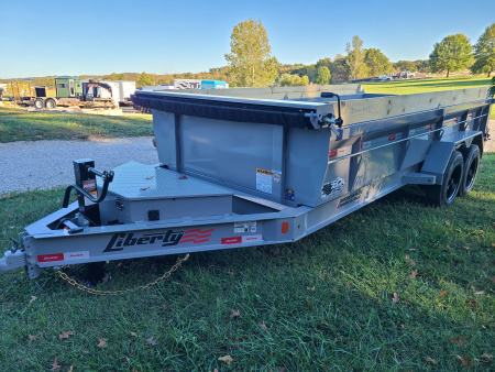 New Liberty 14' SCISSOR DUMP (GVWR 15,400) TARP