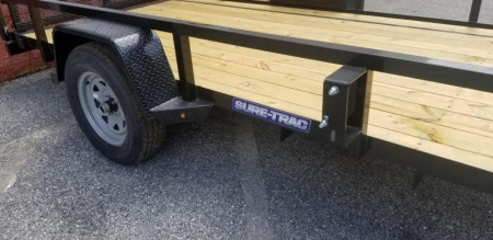 New 6 x 12 Sure-Trac Tube Top Utility Trailer 3k