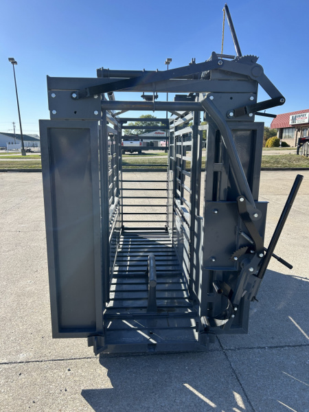 New 2026 Other M1200 Cattle Squeeze Chute w/ Palpation Cage Livestock Equipment