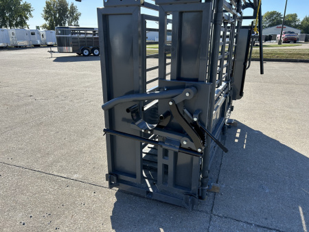 New 2026 Other M1200 Cattle Squeeze Chute w/ Palpation Cage Livestock Equipment