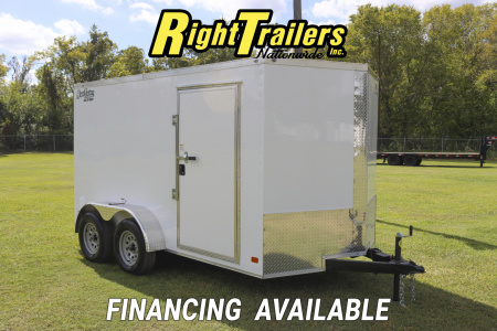 New 2026 7X12 NationCraft Trailers Cargo Trailer