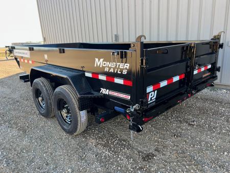 New 2026 PJ Trailers 14 DT Telescopic Dump Trailer