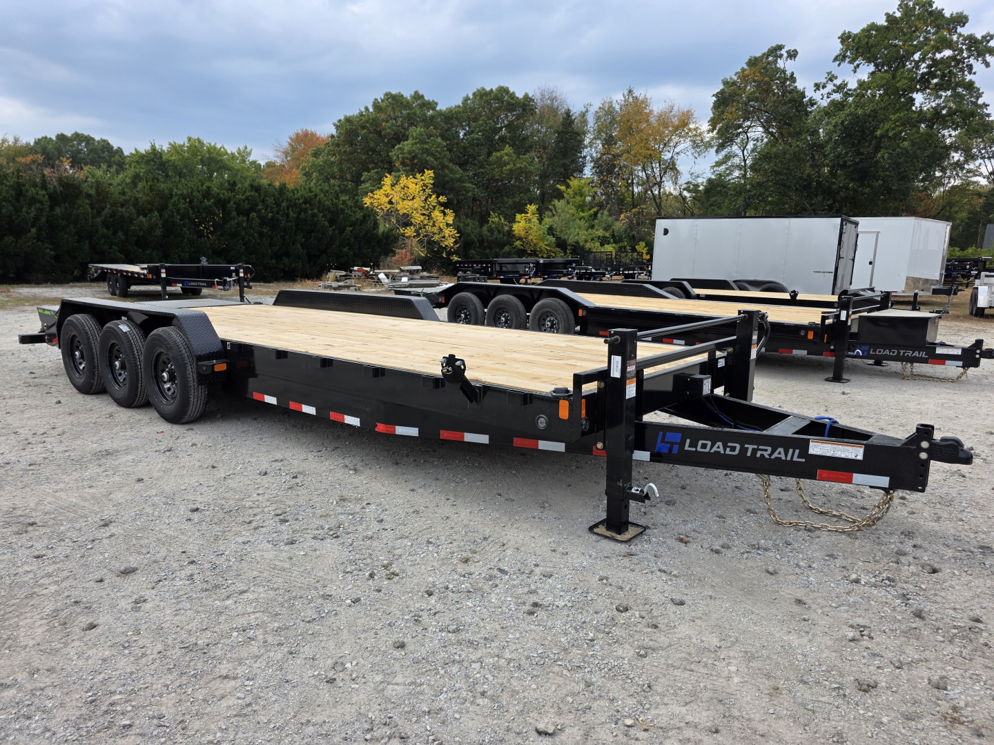 New 2026 Load Trail 83" x 24' Triple Axle MAX RAMPS Carhauler EQUIPMENT TRAILER 21K GVWR Car Hauler