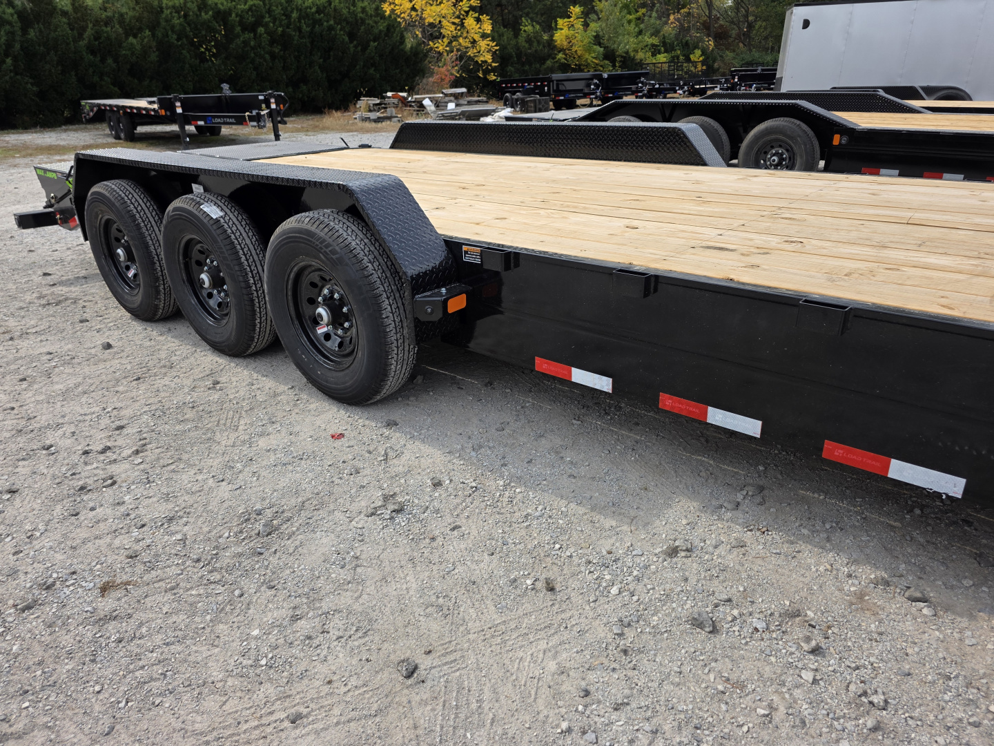 New 2026 Load Trail 83" x 24' Triple Axle MAX RAMPS Carhauler EQUIPMENT TRAILER 21K GVWR Car Hauler