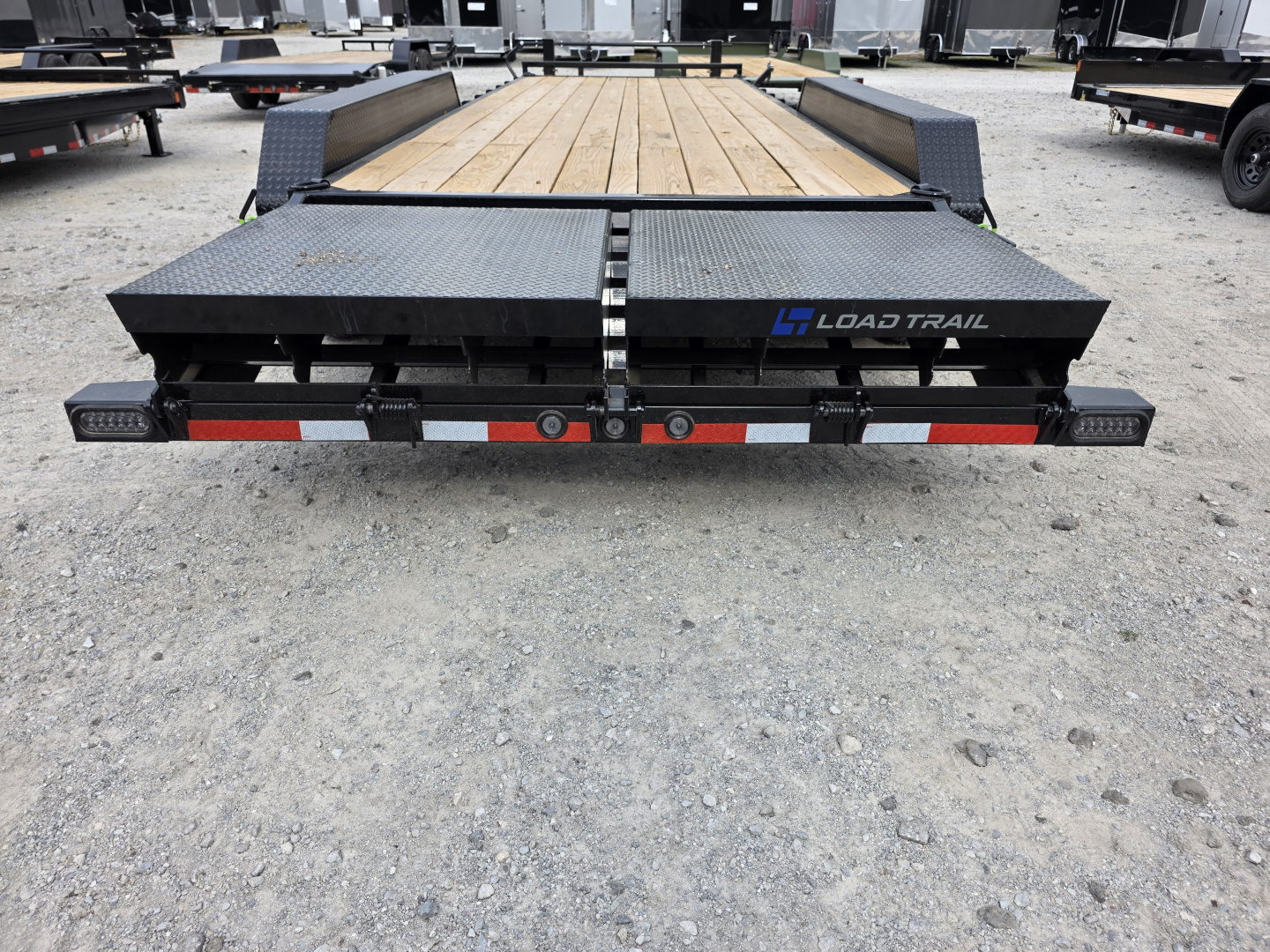 New 2026 Load Trail 83" x 24' Triple Axle MAX RAMPS Carhauler EQUIPMENT TRAILER 21K GVWR Car Hauler