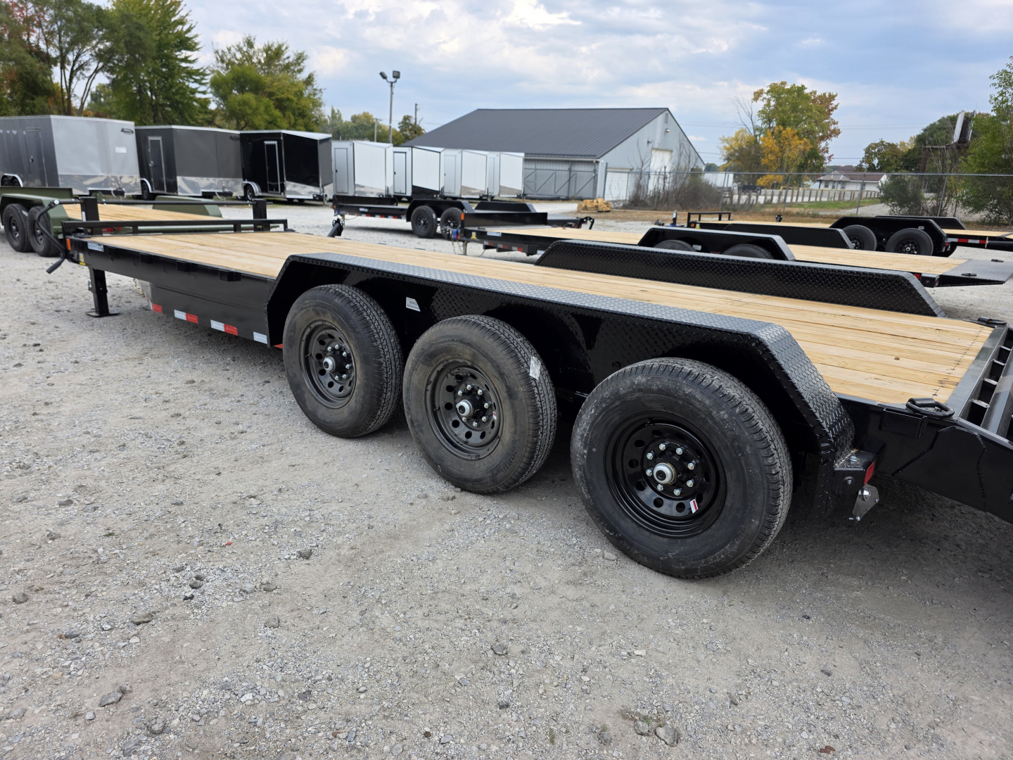 New 2026 Load Trail 83" x 24' Triple Axle MAX RAMPS Carhauler EQUIPMENT TRAILER 21K GVWR Car Hauler
