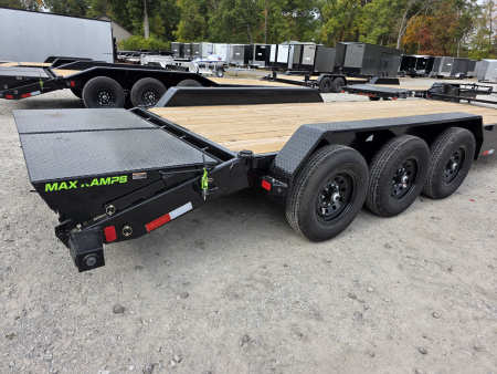 New 2026 Load Trail 83" x 24' Triple Axle MAX RAMPS Carhauler EQUIPMENT TRAILER 21K GVWR Car Hauler