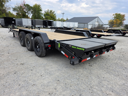 New 2026 Load Trail 83" x 24' Triple Axle MAX RAMPS Carhauler EQUIPMENT TRAILER 21K GVWR Car Hauler