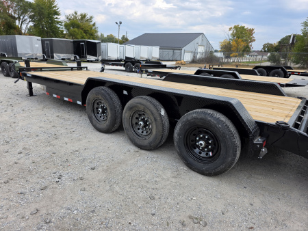 New 2026 Load Trail 83" x 24' Triple Axle MAX RAMPS Carhauler EQUIPMENT TRAILER 21K GVWR Car Hauler