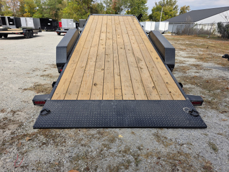 New 2026 Load Trail 83" x 22' 14K GVWR Tandem Axle Rapid Loader Tilt Deck CAR HAULER SXS UTV Tilt Trailer