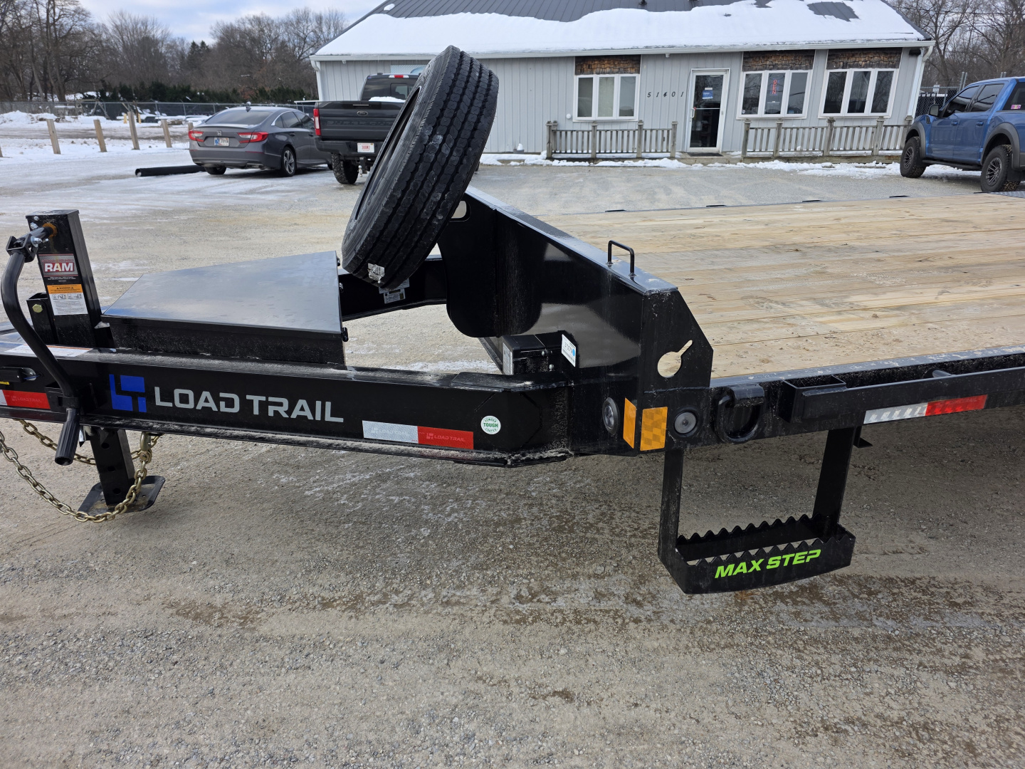 New 2026 Load Trail 102X24 MAX RAMPS 16K GVWR EQUIPMENT CAR Deckover Trailer