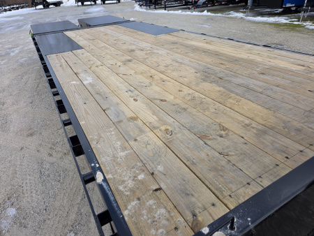 New 2026 Load Trail 102X24 MAX RAMPS 16K GVWR EQUIPMENT CAR Deckover Trailer