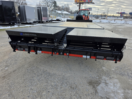 New 2026 Load Trail 102X24 MAX RAMPS 16K GVWR EQUIPMENT CAR Deckover Trailer