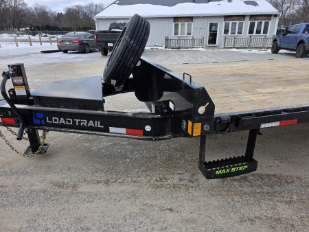 New 2026 Load Trail 102X24 MAX RAMPS 16K GVWR EQUIPMENT CAR Deckover Trailer