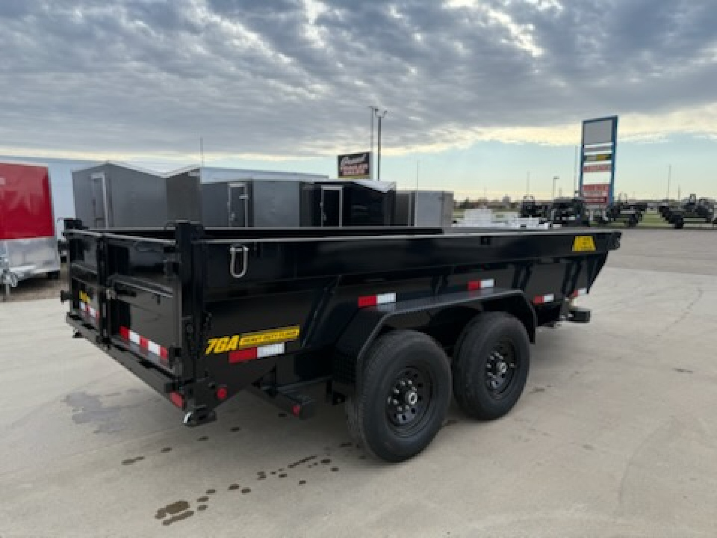 New 2026 Big Tex Trailers 14TD-14C2ABK6SIRPD Dump Trailer