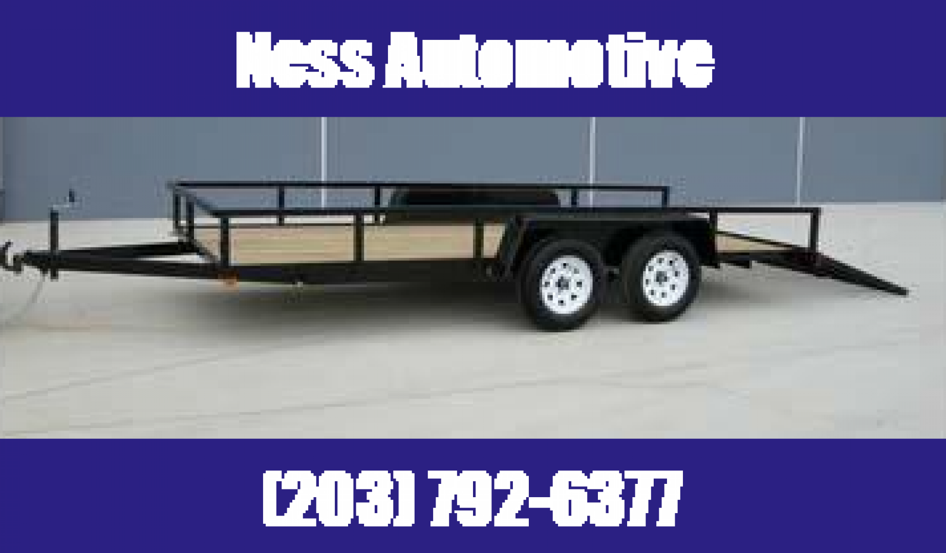 New 2026 BWISE UT-714 Utility Trailer