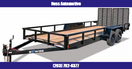 New 2026 BWISE UT-720 Utility Trailer