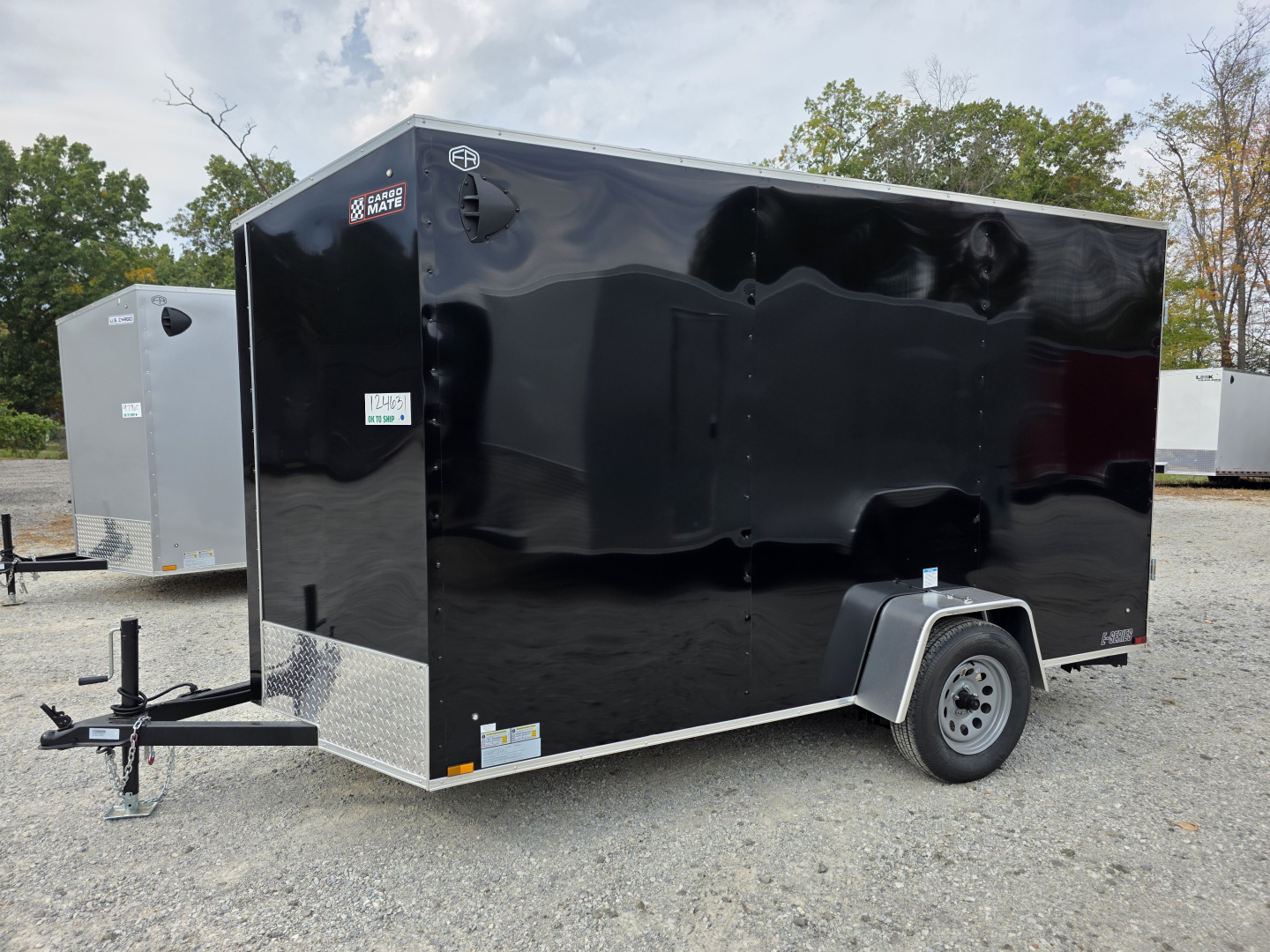 New 2026 Cargo Mate 6X12 6'6 RAMP DOOR MOTORCYCLE ATV HAULER Cargo / Enclosed Trailer