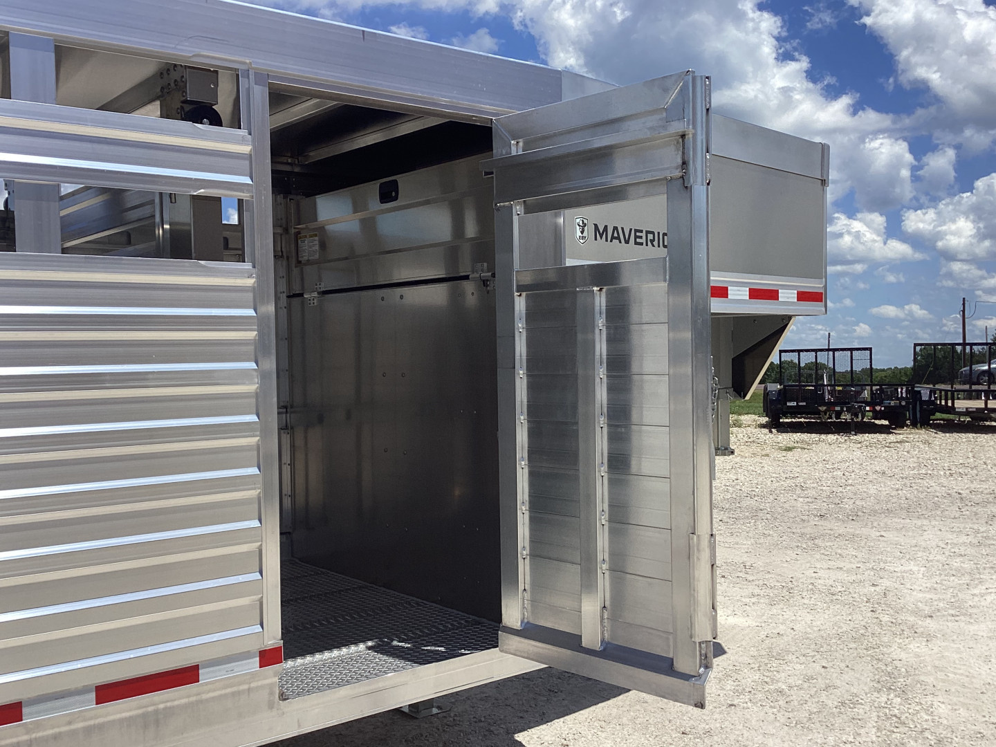 New 2026 EBY Trailers Maverick 7' x 24' Aluminum Livestock Trailer, 14K