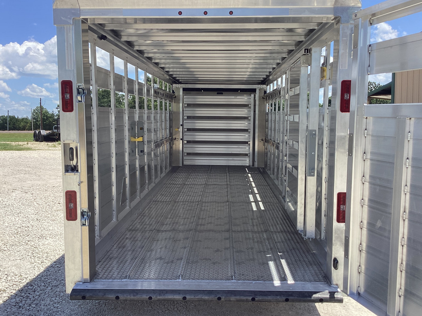 New 2026 EBY Trailers Maverick 7' x 24' Aluminum Livestock Trailer, 14K