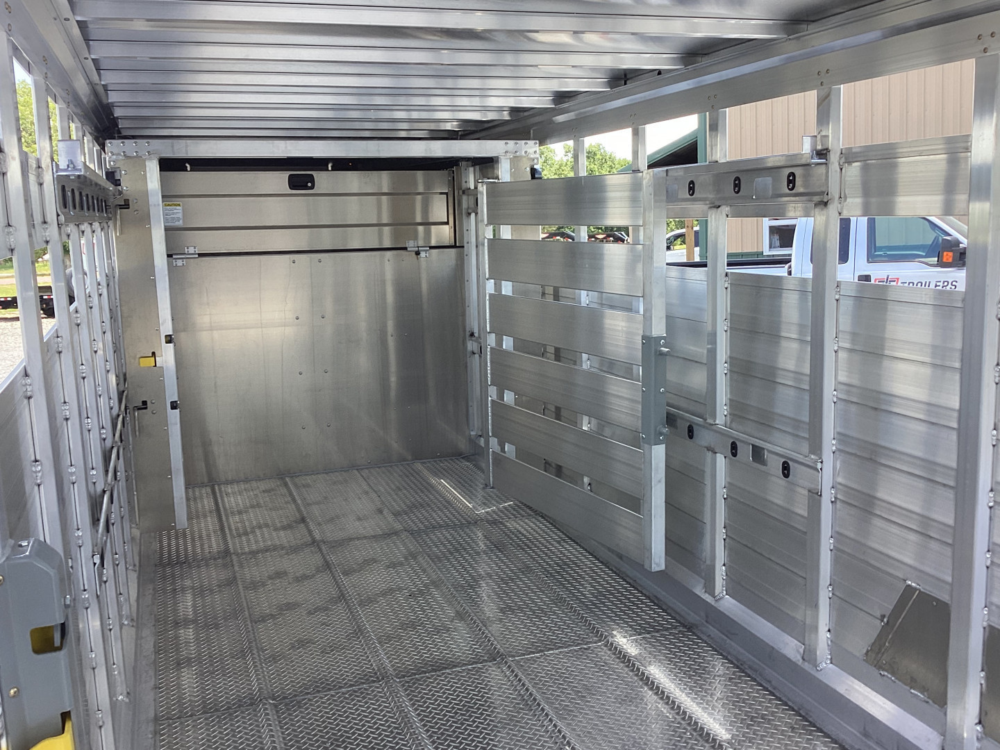 New 2026 EBY Trailers Maverick 7' x 24' Aluminum Livestock Trailer, 14K