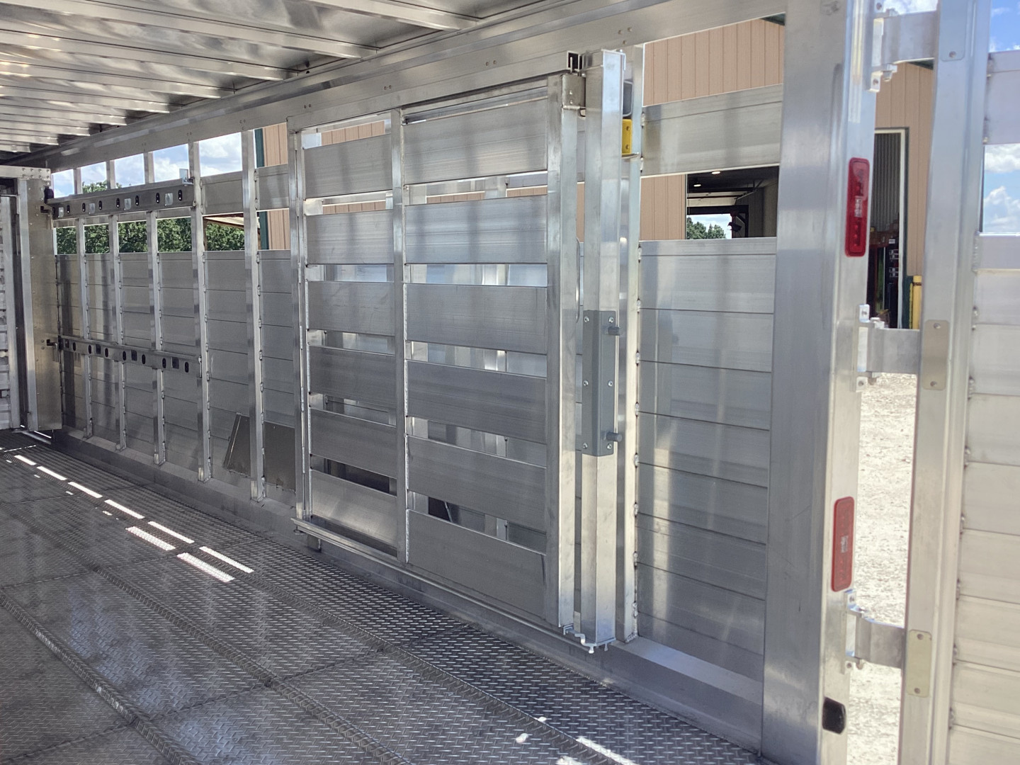 New 2026 EBY Trailers Maverick 7' x 24' Aluminum Livestock Trailer, 14K