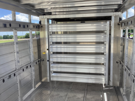 New 2026 EBY Trailers Maverick 7' x 24' Aluminum Livestock Trailer, 14K