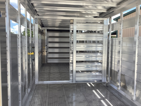 New 2026 EBY Trailers Maverick 7' x 24' Aluminum Livestock Trailer, 14K